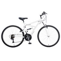 Dual Suspension Mountain Bicycle - White for Custom Orders